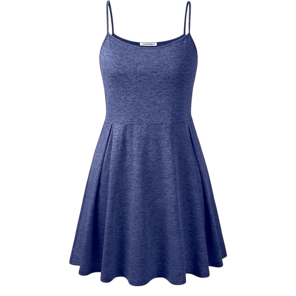 Women’s Navy Blue Casual Sport Dress Size 2X Built-In Bra Moisture Wick NWOT